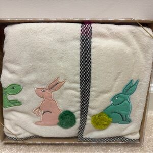 MacKenzie-Childs Children's Poncho in Cream